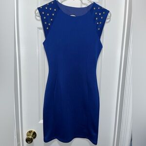 Dress with open back